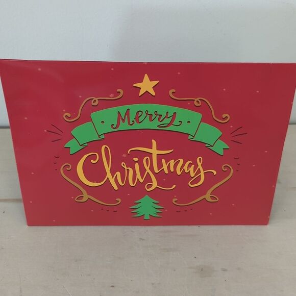 Christmas Musical Cake Pop-Up Card - Picture 2 of 2